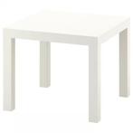IKEA Lack - tafel - wit, 55x55, 50 tot 100 cm, Minder dan 50 cm, Zo goed als nieuw, Overige houtsoorten