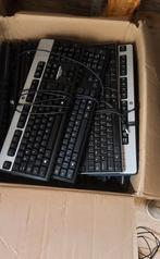 Partij toetsenborden 25 stuks, Computers en Software, Toetsenborden, Ophalen, Qwerty, Zo goed als nieuw, Bedraad