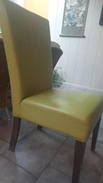 groene eetkamerstoelen, Huis en Inrichting, Stoelen, Ophalen, Gebruikt, Overige kleuren, Vijf, Zes of meer stoelen