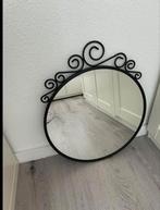 IKEA Spiegel Ovaal Zwart, Minder dan 50 cm, Ophalen of Verzenden, Zo goed als nieuw, Minder dan 100 cm