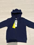 Benetton vest met oortjes. Donkerblauw maat 9-12 maanden, United Colors of Benetton, Nieuw, Ophalen of Verzenden, Truitje of Vestje