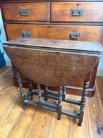 Antieke English Edwardian Oak Gate-Leg Table, Antiek en Kunst, Ophalen