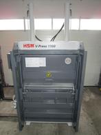 HSM V1160 Plus balenpers papierpers kartonpers foliepers, Ophalen, Zo goed als nieuw