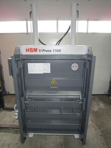 HSM V1160 Plus balenpers papierpers kartonpers foliepers beschikbaar voor biedingen