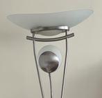 Staande lamp met 2 lichtbronnen, Huis en Inrichting, Lampen | Vloerlampen, Ophalen, Gebruikt, Metaal, 150 tot 200 cm