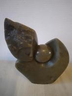 Serpentijn Beeld Moeder en Kind uit Zimbabwe, Ophalen of Verzenden