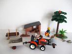 playmobil houthakker met tractor 6814, Ophalen of Verzenden, Zo goed als nieuw, Complete set