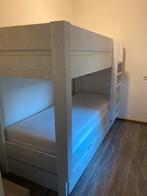 Stapelbed steigerhout, Kinderen en Baby's, Kinderkamer | Stapelbedden en Hoogslapers, Ophalen, Zo goed als nieuw, Stapelbed