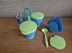Tupperware Preludio party trio tafel carrousel Blauw, Groen, Ophalen of Verzenden, Zo goed als nieuw, Groen, Overige typen