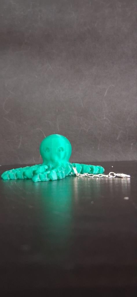 Sleutel hanger octopus met bewegende tentakels, Ophalen of Verzenden
