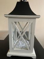 Mooi lantaarn voor €10, Ophalen, 25 tot 50 cm, Wit, Zo goed als nieuw