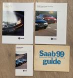 Saab 900,9000,99 instructieboek en folders, Overige merken, Ophalen of Verzenden, Zo goed als nieuw