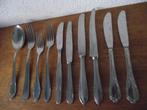 10 x vintage RVS bestek barok model 6 mes 3 vork 1 lepel p s, Ophalen of Verzenden