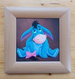 Klein Eeyore schilderij te koop, Verzamelen, Disney, Winnie de Poeh of vrienden, Gebruikt, Ophalen of Verzenden