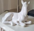 WIT PORSELEINEN PAARD. GAAF !, Verzamelen, Beelden en Beeldjes, Ophalen of Verzenden, Nieuw, Dier