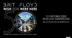 2 x zitplaats rij 1 Brit Floyd 12 oktober Amsterdam, Twee personen, Oktober