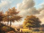 Thomas Heesakkers, reizigers in een romantisch landschap, Ophalen