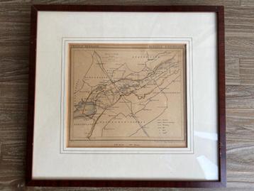 Antieke pentekening gemeente Schoterland uit 1867 beschikbaar voor biedingen