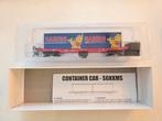 Mehano Haribo container wagon SGKKMS 698 H0 - Zeldzaam, Overige merken, Gelijkstroom of Wisselstroom, Ophalen of Verzenden, Analoog