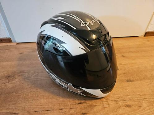 Bayard helm + nieuw vizier, Fietsen en Brommers, Brommerhelmen, Zo goed als nieuw, Ophalen