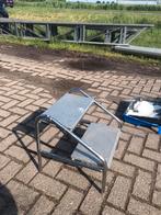 Licht aluminium trap of trapje om in te stappen, Caravans en Kamperen, Caravan accessoires, Ophalen of Verzenden, Zo goed als nieuw