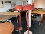 2 staande Lampen 160cm coral red- Nieuw Showroom Modellen, Ophalen, Nieuw, Metaal, 150 tot 200 cm