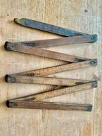 Antiek vintage houten duimstok, Ophalen