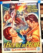 Filmposter l'esclave du Péché / Slavin der zonde, Ophalen of Verzenden, A1 t/m A3, Film en Tv, Rechthoekig Staand