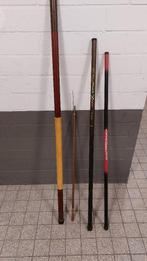 Vastehengels,shepnet,steelschepnet,match,feeder hengels, Ophalen, Zo goed als nieuw, Complete hengel