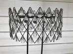 Mooie staande lamp met glazen details, Ophalen, Gebruikt, Glas, 150 tot 200 cm