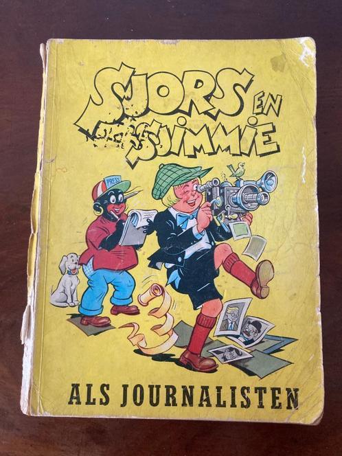 Sjors en Sjimmie als journalisten Frans Piët 1964, Boeken, Stripboeken, Gelezen, Eén stripboek, Ophalen of Verzenden