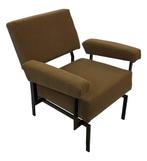 Vintage Pastoe FM07 Cees Braakman fauteuil Japanse Serie, Ophalen, Gebruikt, Pastoe, Metaal