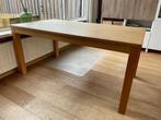 Eettafel 160x90 kleur eiken, Huis en Inrichting, Tafels | Eettafels, 50 tot 100 cm, Overige materialen, 150 tot 200 cm, Gebruikt