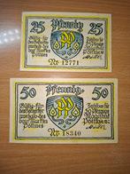 Duits Notgeld Pöttmes Noodgeld, Postzegels en Munten, Bankbiljetten | Europa | Niet-Eurobiljetten, Ophalen of Verzenden, Duitsland