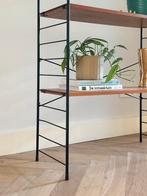 Vintage wandmeubel WHB design modulair teak jaren 50/60, Ophalen, Met plank(en), Gebruikt, 100 tot 150 cm