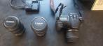 Canon EOS 20D met 2 lenzen en toebehoren, Ophalen, Gebruikt, Spiegelreflex, Canon