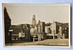 Fotokaart ROTTERDAM, De Meentbrug met oude kerk. ca 1930., Zuid-Holland, Ongelopen, Ophalen of Verzenden, 1920 tot 1940