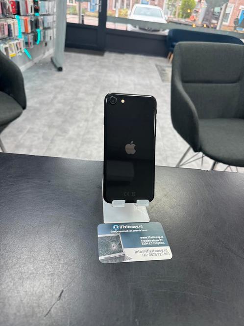 iPhone SE2020 64GB Zwart! Nette staat! Met garantie, Telecommunicatie, Mobiele telefoons | Batterijen en Accu's, Apple iPhone