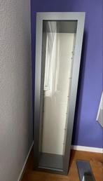 Grijze Ikea Vitrinekast, Huis en Inrichting, Kasten | Vitrinekasten, Ophalen, Minder dan 50 cm, Minder dan 25 cm, Glas