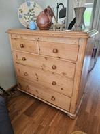 dressoir kast met lades, houten kast zware kwaliteit. Grenen, Huis en Inrichting, Kasten | Ladekasten, Ophalen, Gebruikt, 25 tot 50 cm