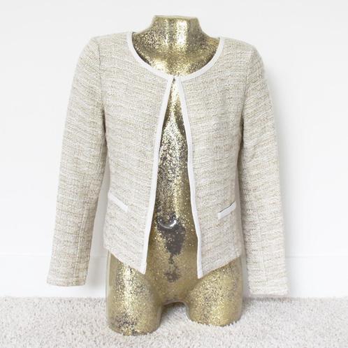 Licento Jasje (Maat 38) - 501 € 20,-, Kleding | Dames, Jasjes, Kostuums en Pakken, Zo goed als nieuw, Jasje, Maat 38/40 (M), Beige