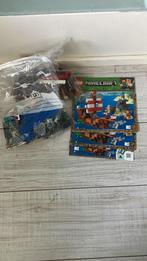 Lego Minecraft 21152, Ophalen of Verzenden, Zo goed als nieuw, Complete set, Lego