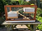 Hamsterkooi, 2 verdiepingen met trapjes, Dieren en Toebehoren, Knaagdieren en Konijnen | Hokken en Kooien, Gebruikt, Overige typen