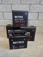 NITRO 12V 9Ah Scooter Accu - Nieuw!, Ophalen of Verzenden, Nieuw, Oplaadbaar
