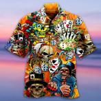 Doodskop poker hawaii overhemd heren skulls doodshoofd shirt, Kleding | Heren, Overhemden, Verzenden, Nieuw, Overige kleuren, Overige halswijdtes