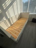 Bed, Huis en Inrichting, Slaapkamer | Slaapbanken, Ophalen, Wit, Zo goed als nieuw, 200 cm