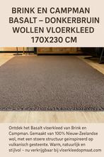 Brink en Campman Basalt – 170x230 – 100% Wol – €599, Huis en Inrichting, Stoffering | Tapijten en Kleden, 150 tot 200 cm, Info@brinkandcampman.com
