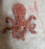 Gehaakte Octopus Knuffel - Handgemaakt, Ophalen of Verzenden, Nieuw, Overige typen