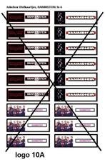 JUKEBOXEN, (HARD) ROCK band logo titelkaartjes,  45 rpm box, Verzamelen, Ophalen of Verzenden, Nieuw, 1950 tot 1960, Overige merken