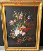 Bloemstilleven in gouden lijst, Antiek en Kunst, Kunst | Schilderijen | Klassiek, Ophalen